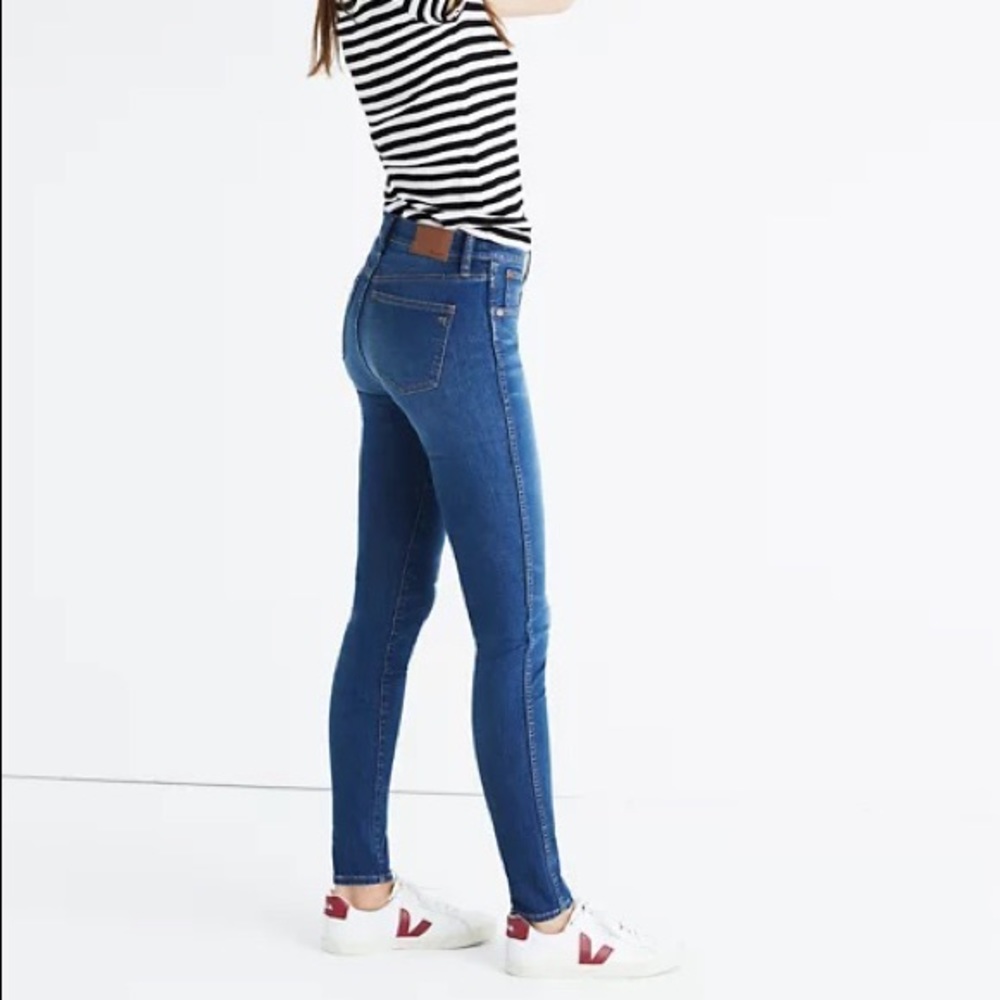 Madewell 9” Mid Rise Skinny Jeans